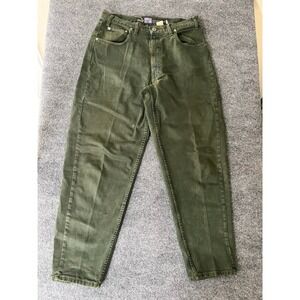 VTG 1992 Silver Tab Levi's Baggy Green DENIM‎ JEANS SIZE  33X30